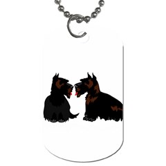 Scottish Terriers Dog Tag (Two Sides) from ArtsNow.com Front