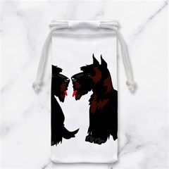 Scottish Terriers Jewelry Bag from ArtsNow.com Back