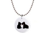 Scottish Terriers 1  Button Necklace