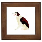 Afghan Hound Framed Tile