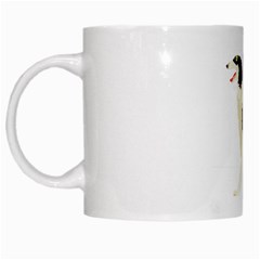 Afghan Hound White Mug from ArtsNow.com Left