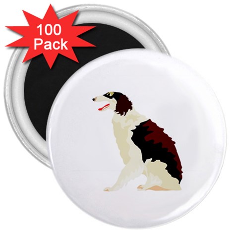 Afghan Hound 3  Magnet (100 pack) from ArtsNow.com Front