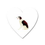 Afghan Hound Magnet (Heart)