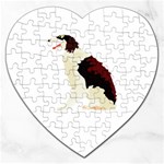 Afghan Hound Jigsaw Puzzle (Heart)