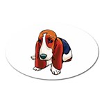 Basset Hound Magnet (Oval)