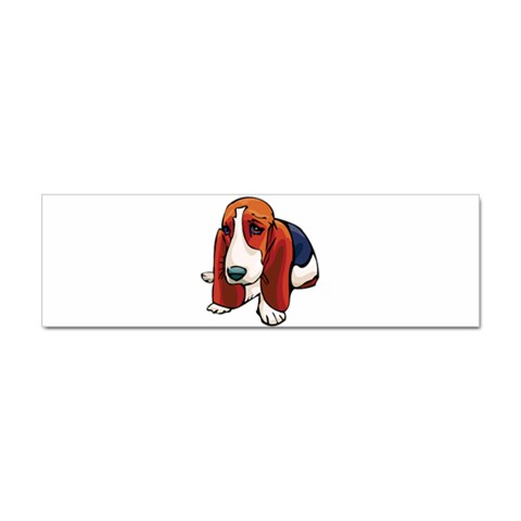 Basset Hound Sticker Bumper (10 pack) from ArtsNow.com Front