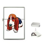 Basset Hound Flip Top Lighter