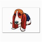 Basset Hound Postcard 5  x 7 