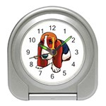 Basset Hound Travel Alarm Clock