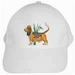 Basset Hound White Cap