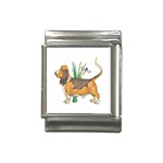 Basset Hound Italian Charm (13mm)