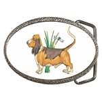 Basset Hound Belt Buckle