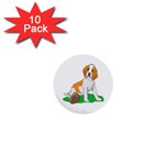 Beagle 1  Mini Button (10 pack) 