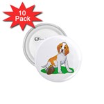 Beagle 1.75  Button (10 pack) 