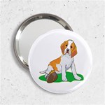 Beagle 2.25  Handbag Mirror