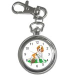 Beagle Key Chain Watch