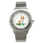 Beagle Stainless Steel Watch