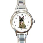 Belgian Malinios Round Italian Charm Watch