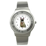 Belgian Malinios Stainless Steel Watch