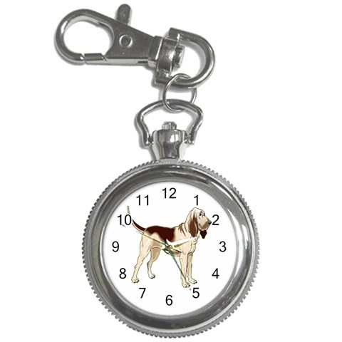 Bloodhound Key Chain Watch from ArtsNow.com Front