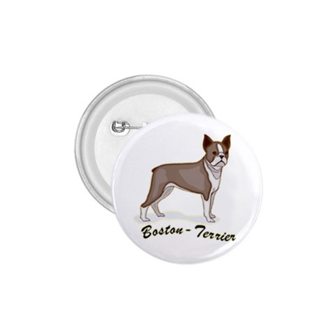 Boston Terrier 1.75  Button from ArtsNow.com Front