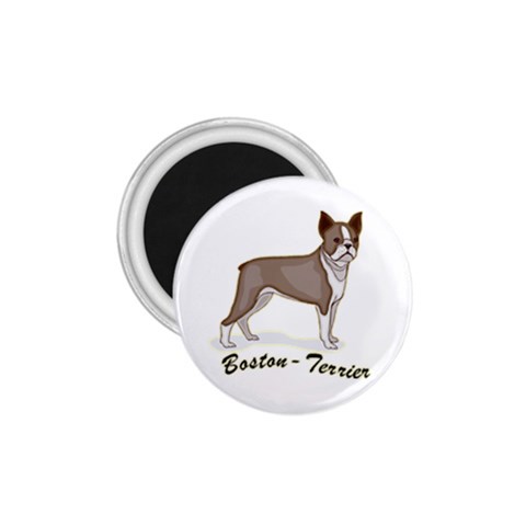 Boston Terrier 1.75  Magnet from ArtsNow.com Front