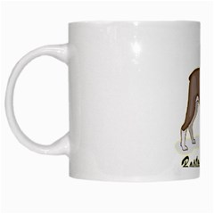 Boston Terrier White Mug from ArtsNow.com Left