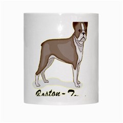 Boston Terrier White Mug from ArtsNow.com Center