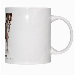 Boston Terrier White Mug from ArtsNow.com Right