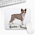 Boston Terrier Large Mousepad