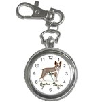 Boston Terrier Key Chain Watch