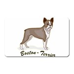 Boston Terrier Magnet (Rectangular)