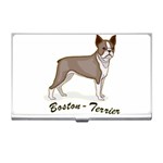 Boston Terrier Business Card Holder