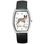 Boston Terrier Barrel Style Metal Watch