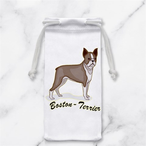 Boston Terrier Jewelry Bag from ArtsNow.com Front