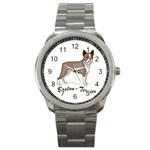 Boston Terrier Sport Metal Watch