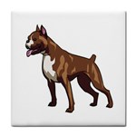 Boxer Tile Coaster