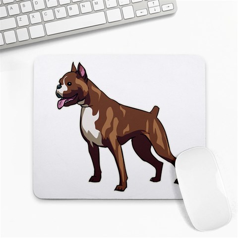 Boxer Large Mousepad from ArtsNow.com Front