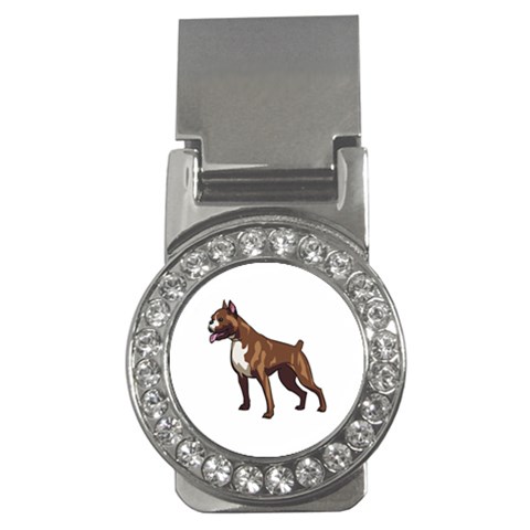 Boxer Money Clip (CZ) from ArtsNow.com Front