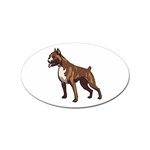 Boxer Sticker (Oval)