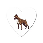 Boxer Magnet (Heart)