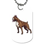 Boxer Dog Tag (One Side)