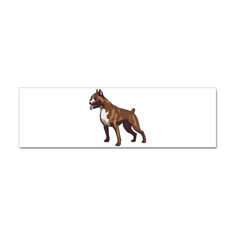 Boxer Sticker Bumper (10 pack) from ArtsNow.com Front