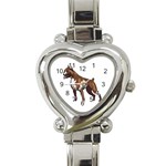 Boxer Heart Italian Charm Watch