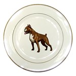 Boxer Porcelain Plate