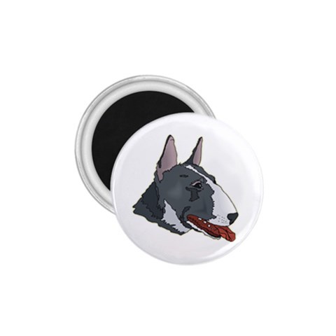 Bull Terrier 1.75  Magnet from ArtsNow.com Front