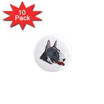 Bull Terrier 1  Mini Magnet (10 pack) 