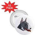 Bull Terrier 1.75  Button (10 pack) 