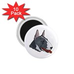 Bull Terrier 1.75  Magnet (10 pack) 