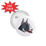 Bull Terrier 1.75  Button (100 pack) 